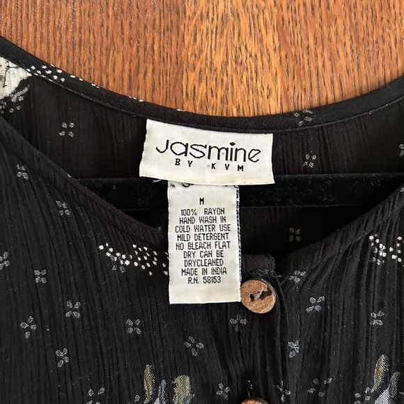 Vintage Floral Maxi Dress - Picture 3 of 4